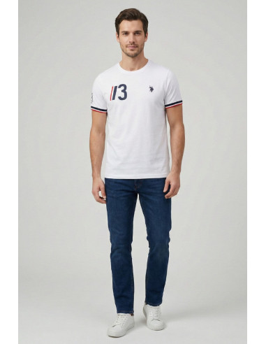 US Polo ASSN t-shirt in cotone Dom US42154009 [8fe26324]