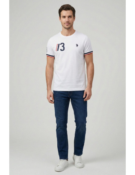 US Polo ASSN t-shirt in cotone Dom US42154009 [8fe26324]