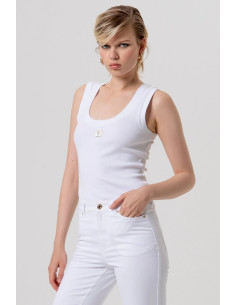 Fracomina pantalone bootcut in tessuto bull stretch fp26sva012w61501 [aacacc9a] 2