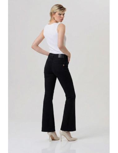 Fracomina pantalone bootcut in tessuto bull stretch fp26sva012w61501 [eff3f61f]