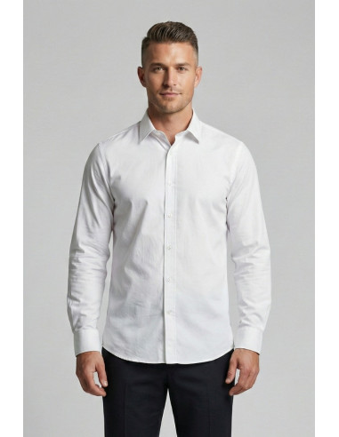 Urban Ring camicia collo italiano in cotone stretch UR1130007 [6890f1d9]