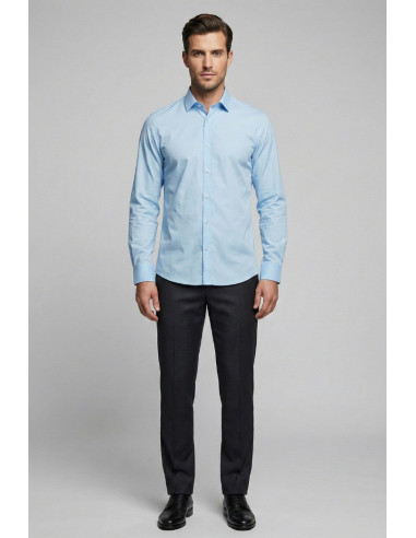Urban Ring camicia collo italiano in cotone stretch UR1130007 [95e7b905]