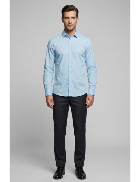 Urban Ring camicia collo italiano in cotone stretch UR1130007 [95e7b905]