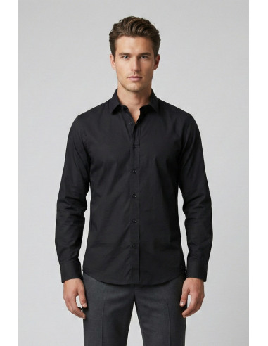 Urban Ring camicia collo italiano in cotone stretch UR1130007 [43924955]