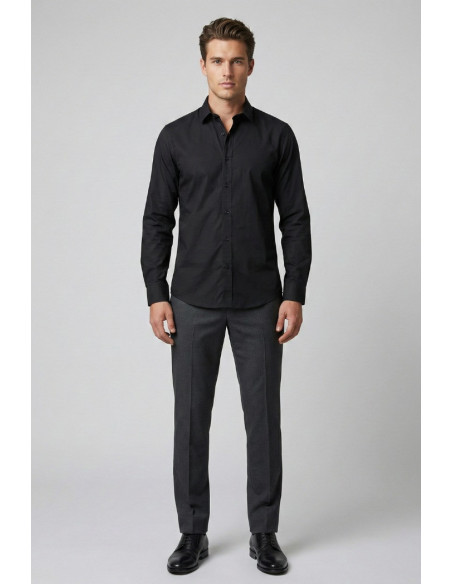 Urban Ring camicia collo italiano in cotone stretch UR1130007 [2da9cb5c]