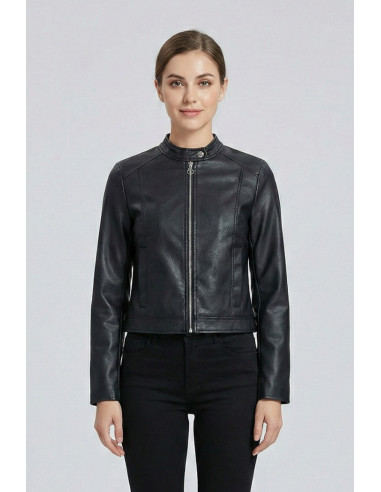 Blash giubbino biker in ecopelle BS1740004 [a3a7e939]