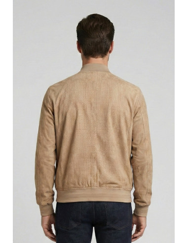 Markup bomber traforato effetto scamosciato MK1940008 [05613203]