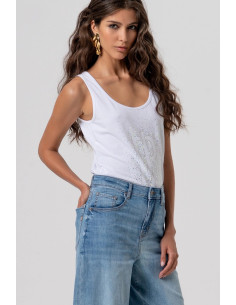 Fracomina jeans carrot balloon fit in denim con lavaggio medio fp26svd006d45003 [0c93f947] 2