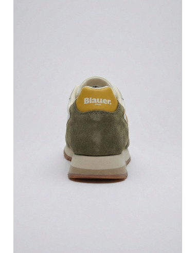 Blauer sneaker con passante logo Queens01 [4c59050f]