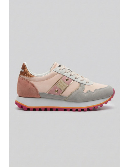 Blauer sneaker con passante logo Millen03 [edf5c2c1]