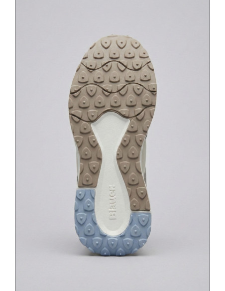 Blauer sneaker con logo strass Lynn01 [8216406a]
