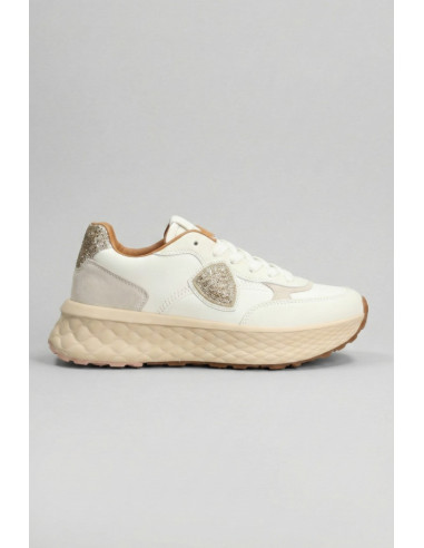 Blauer sneaker con logo strass Lynn01 [0cf20465]