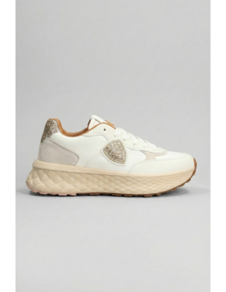 Blauer sneaker con logo strass Lynn01 [0cf20465]