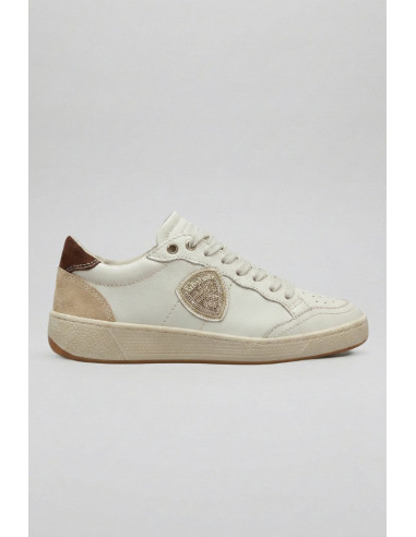 Blauer sneaker con logo strass Olympia21 [7a278df8]