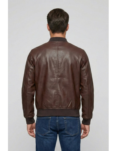 Urban Ring bomber in ecopelle UR1140002 [f89bef65]