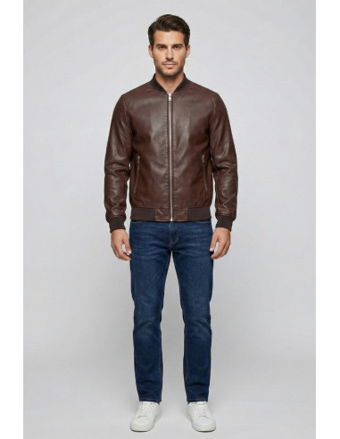 Urban Ring bomber in ecopelle UR1140002 [4f862e61]