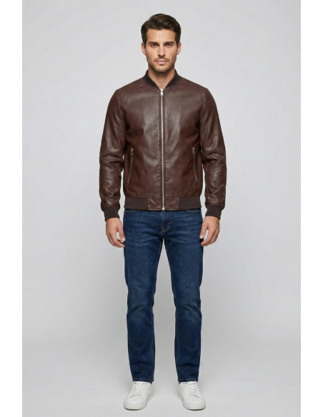 Urban Ring bomber in ecopelle UR1140002 [4f862e61]