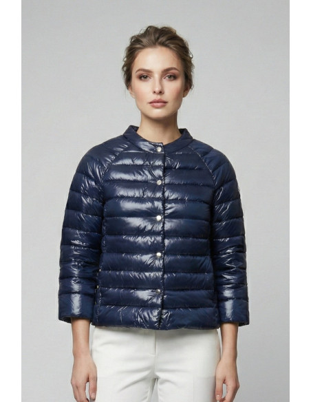 Markup piumino cappetta con manica a 3/4 MW14004 [9d8c2fb0]