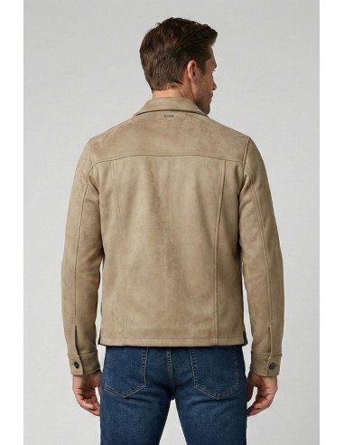 Markup overshirt effetto scamosciato MK1940022 [4d1d0af7]