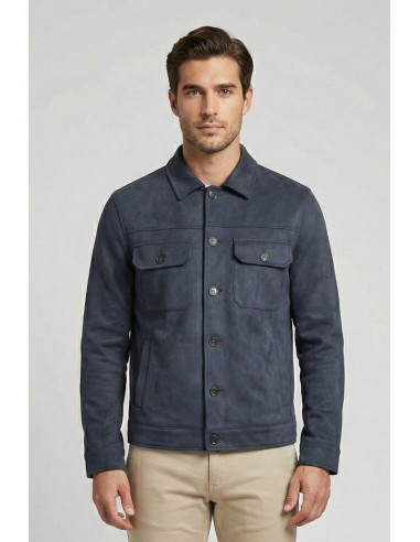 Markup overshirt effetto scamosciato MK1940022 [2bf354f5]