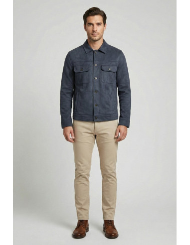 Markup overshirt effetto scamosciato MK1940022 [45c8d6fc]