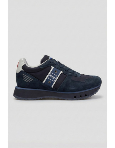 Blauer sneaker con passante logo Tokyo02 [92d29b22]