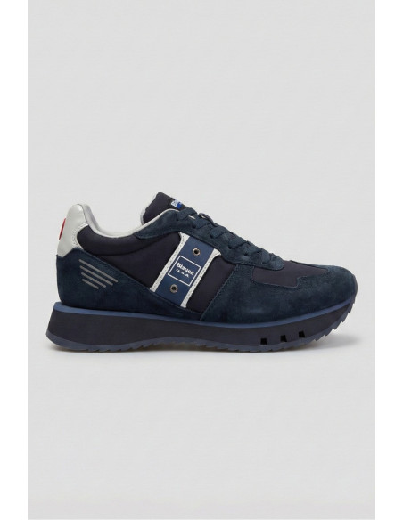 Blauer sneaker con passante logo Tokyo02 [92d29b22]