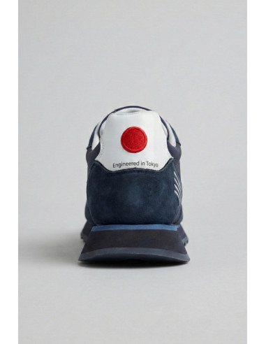 Blauer sneaker con passante logo Tokyo02 [fce9192b]