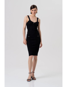 Fracomina gonna slim a tubino midi in maglia fr26sg4012k41601 [ec03f947]