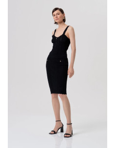 Fracomina gonna slim a tubino midi in maglia fr26sg4012k41601 [ec03f947] 2
