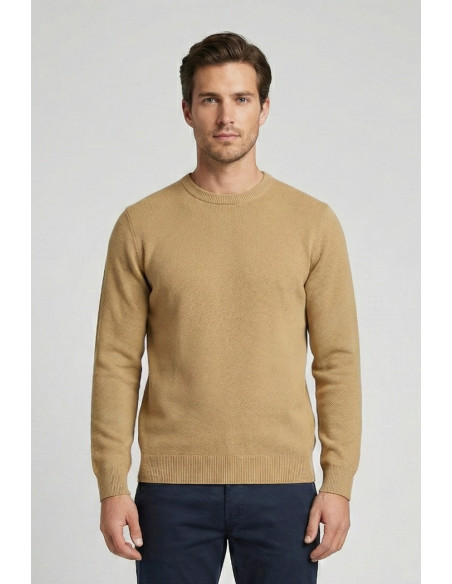 Markup maglia girocollo punto riso in cotone MK1900012 [6786d5c3]