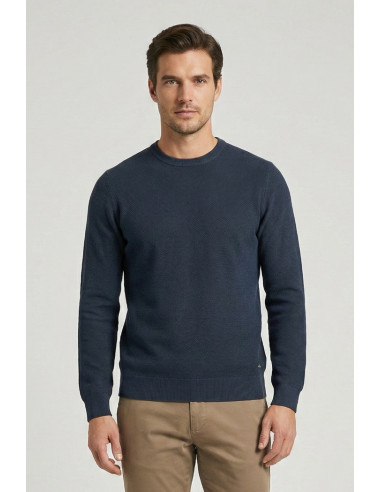 Markup maglia girocollo punto riso in cotone MK1900012 [d84ec8cc]