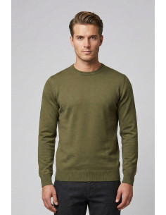 Markup maglia girocollo in cotone MK10001 [6b0d85ce]