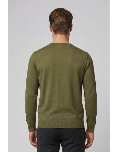 Markup maglia girocollo in cotone MK10001 [b22bc6c3]