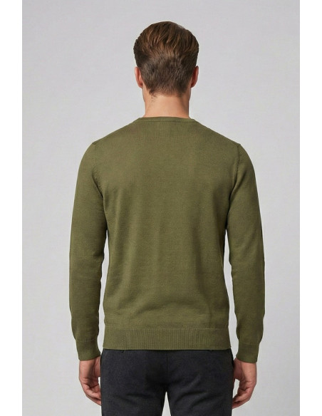 Markup maglia girocollo in cotone MK10001 [b22bc6c3]