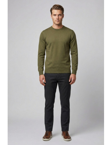 Markup maglia girocollo in cotone MK10001 [053607c7]