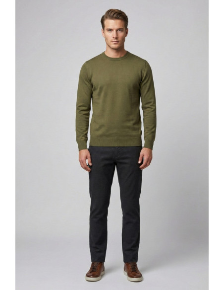 Markup maglia girocollo in cotone MK10001 [053607c7]