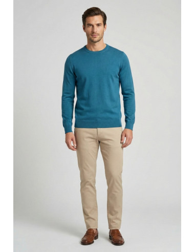 Markup maglia girocollo in cotone MK10001 [0face86e]