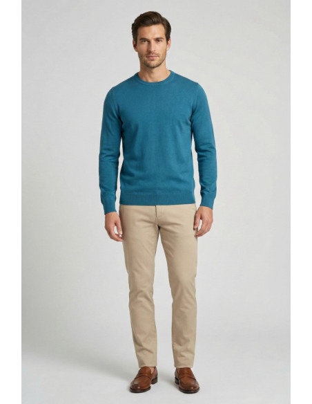 Markup maglia girocollo in cotone MK10001 [0face86e]