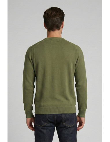 Markup felpa girocollo in cotone MK10008 [3a3cbeee]