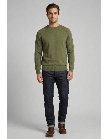 Markup felpa girocollo in cotone MK10008 [8d217fea]