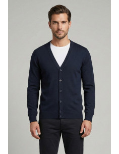 Markup cardigan scollo a V in cotone MK10003 [b12bb798]