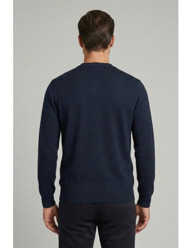 Markup cardigan scollo a V in cotone MK10003 [680df495]