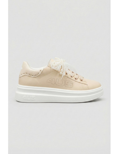 4US Paciotti sneaker allacciata 4BX167 [85531eb5]
