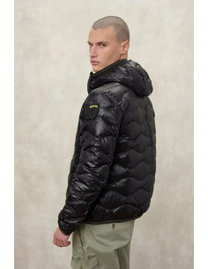 Blauer piumino ad onde con cappuccio Wave 26sbluc03177-006719 [459f0a3c] 2