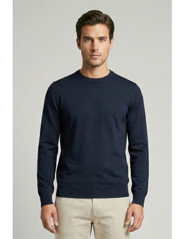 Markup maglia girocollo in cotone MK10001 [9175572d]