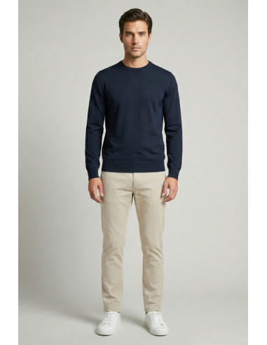 Markup maglia girocollo in cotone MK10001 [ff4ed524]
