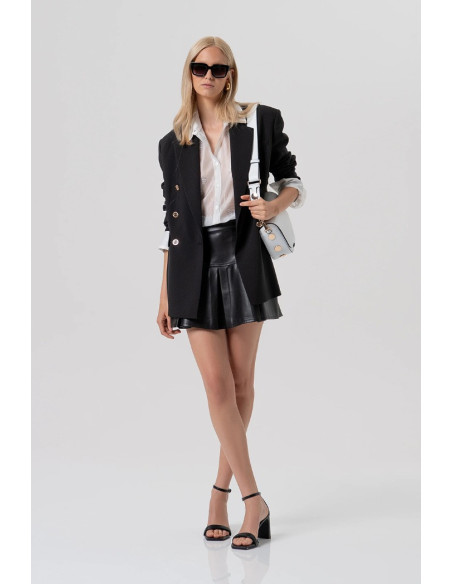 Fracomina blazer doppiopetto oversize con bottoni dorati fr26sj3001w42901 [df3bf4fe]