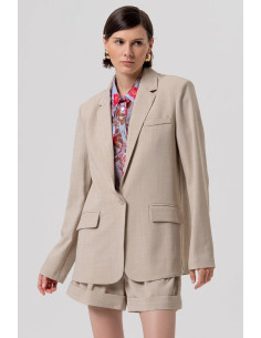 Fracomina blazer oversize monopetto fr26sj3009w76301 [49103071]