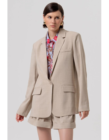 Fracomina blazer oversize monopetto fr26sj3009w76301 [49103071]